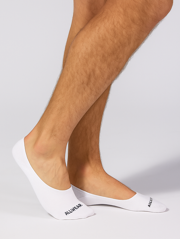 Allwear Organic No Show Socks 3 Pack Bundle