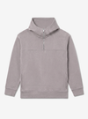 Allwear Organic Half-Zip Hoodie 2.0 Cinder