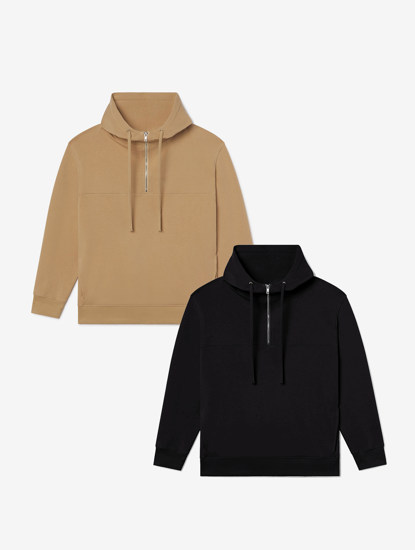 Allwear Organic Half-Zip Hoodie Bundle