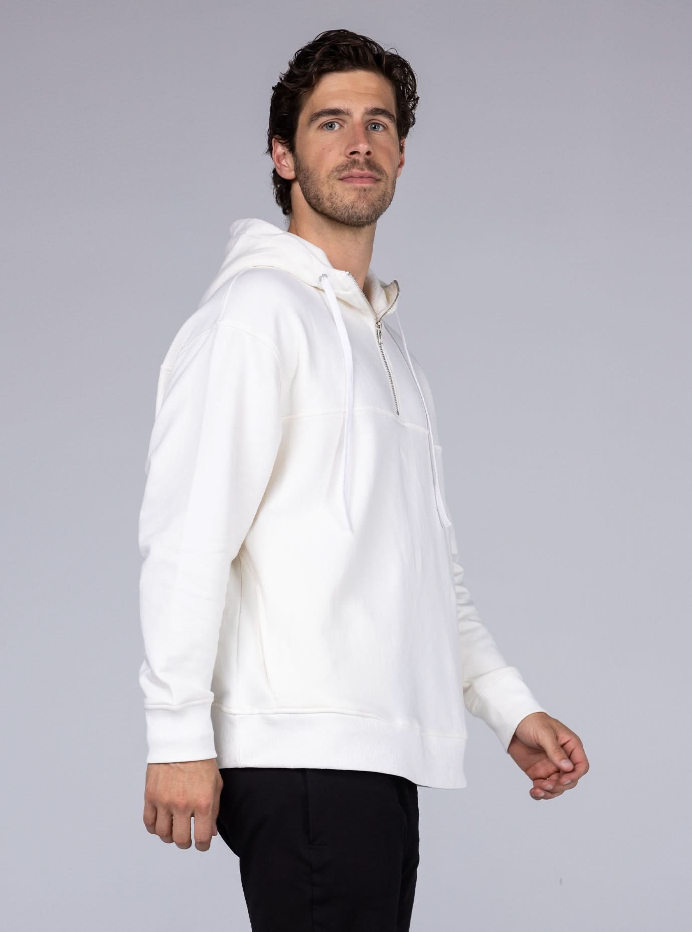 Allwear Organic Half-Zip Hoodie - Allwear