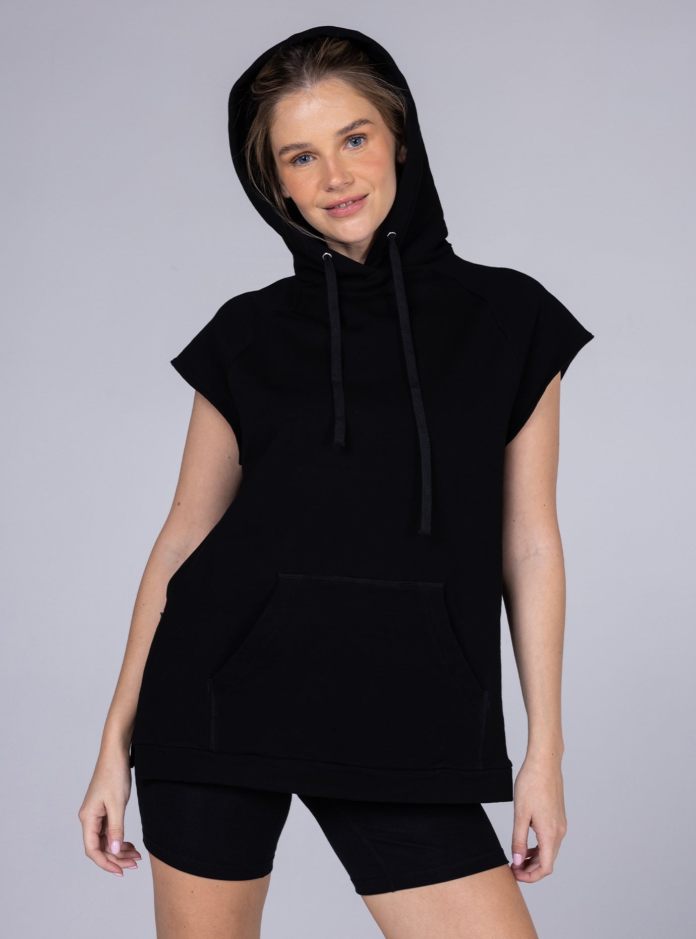 Allwear Organic Sleeveless Hoodie