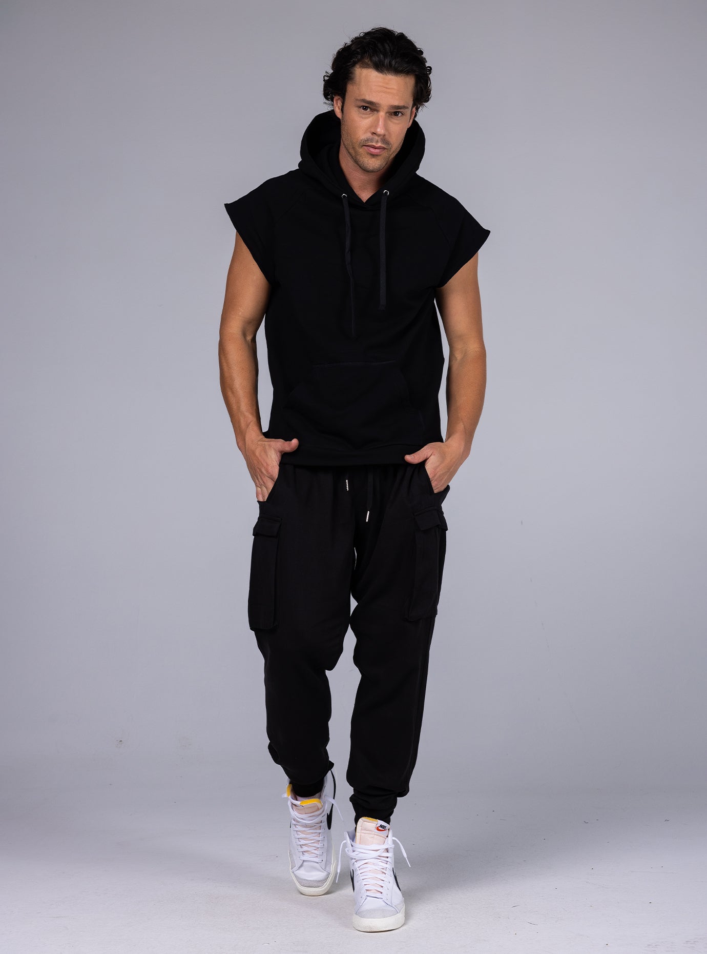 Allwear Organic Sleeveless Hoodie