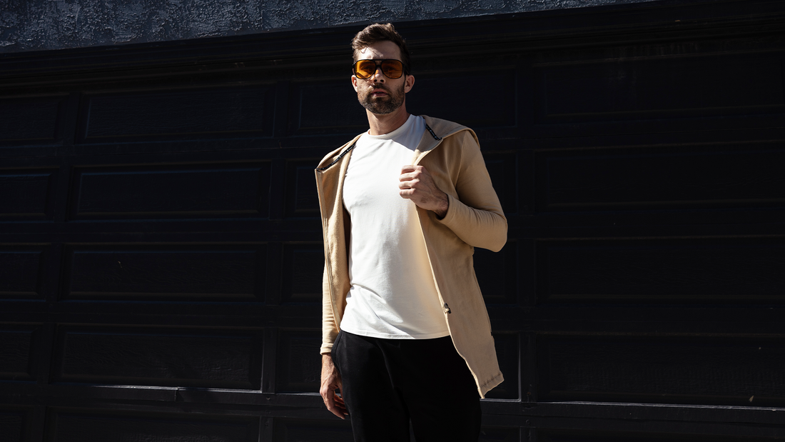 The Allwear Organic Hybrid Cardigan: Clean Comfort with Elevated Function