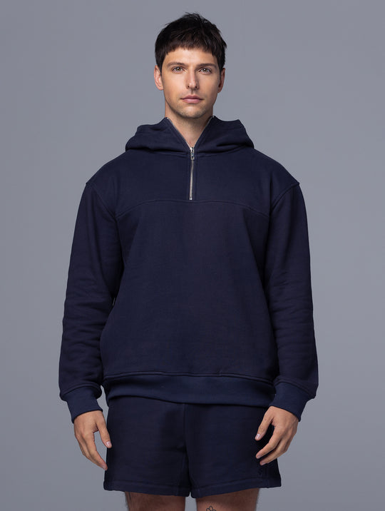 Allwear Organic Half-Zip Hoodie 2.0