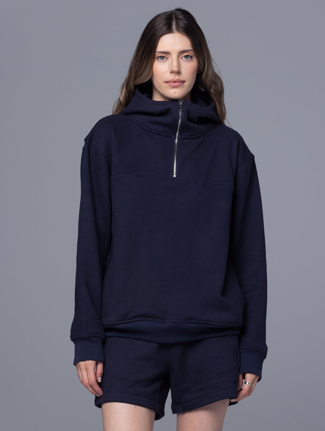 Allwear Organic Half-Zip Hoodie 2.0