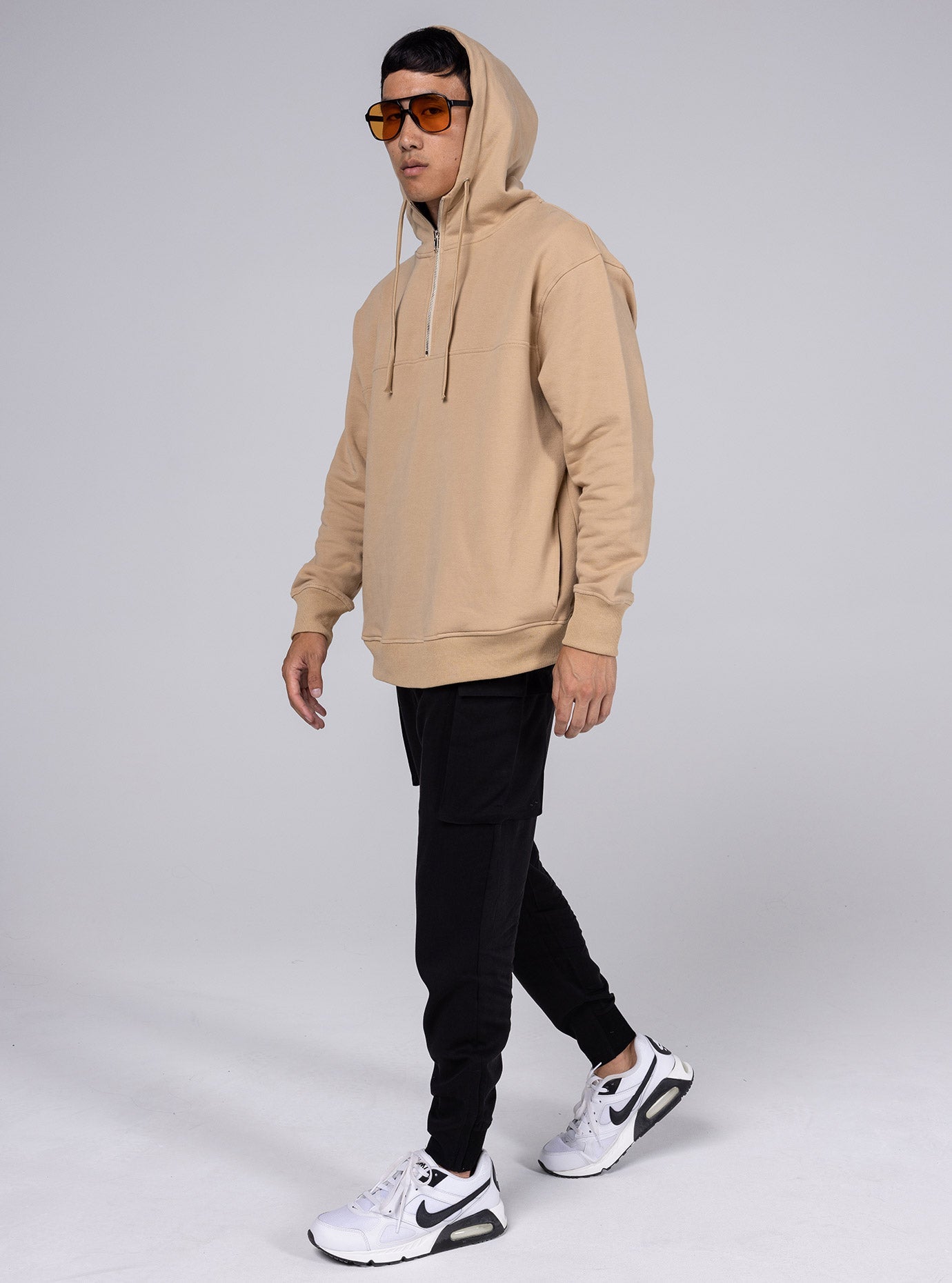 Allwear Organic Half-Zip Hoodie