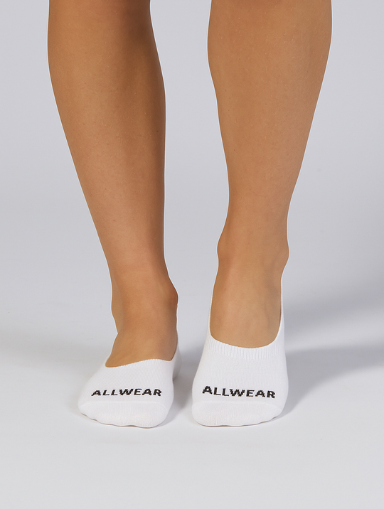 Allwear Organic No Show Socks 3 Pack Bundle