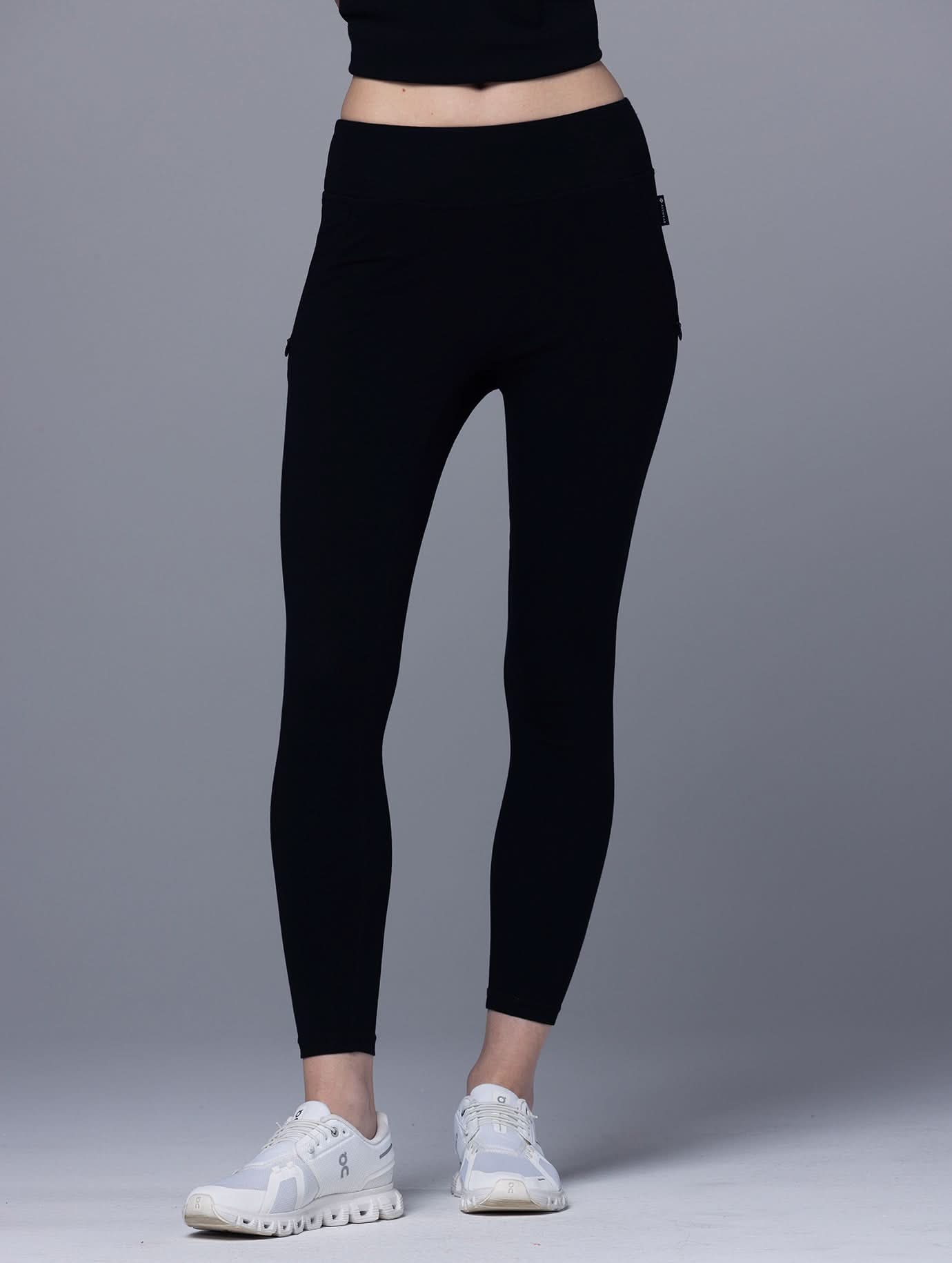 レッグウェア AP STUDIO Warm Zipp Leggins Pants 40 Allwear Bamboo Pocket Leggings