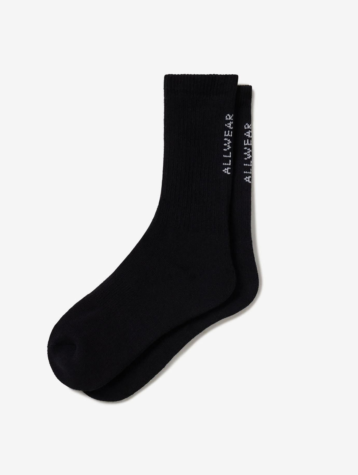 Allwear Organic Crew Socks, flat front