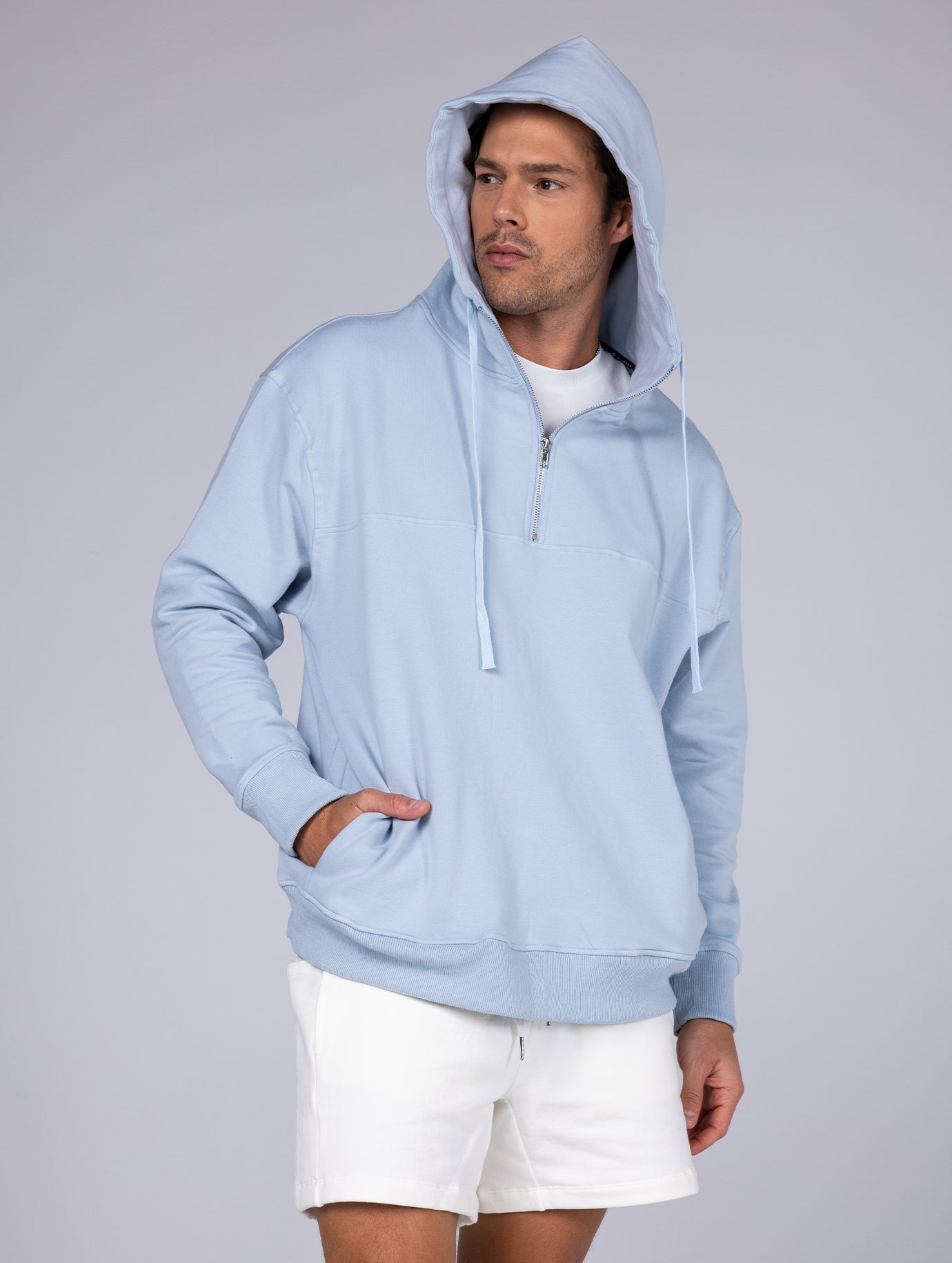 Allwear Organic Half-Zip Hoodie