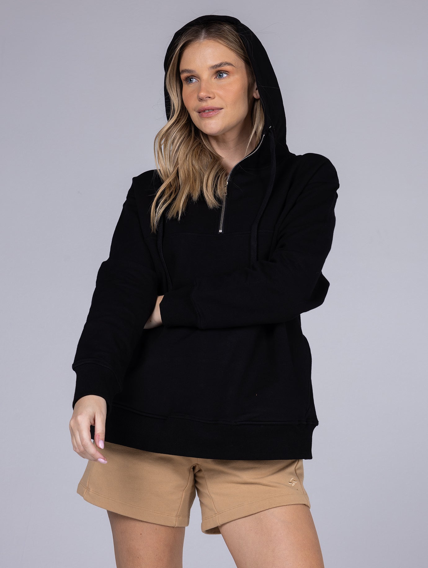 Allwear Organic Half-Zip Hoodie