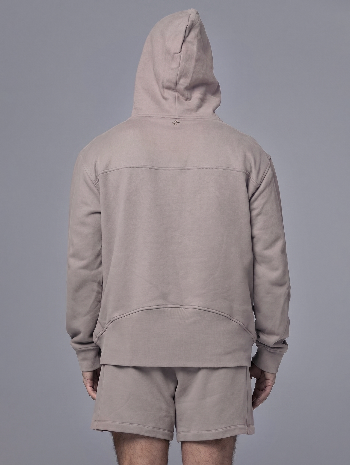 Allwear Organic Half-Zip Hoodie 2.0 Cinder