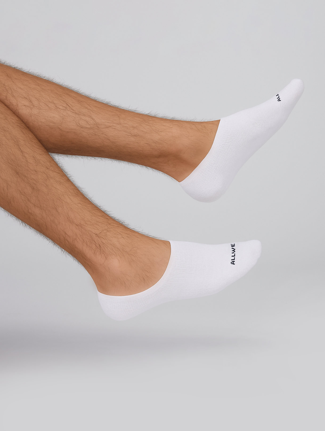Allwear Organic No Show Socks 5 Pack Bundle