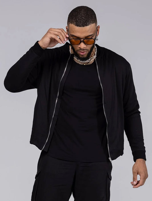 Allwear Organic Hybrid Bomber Jacket - Allwear