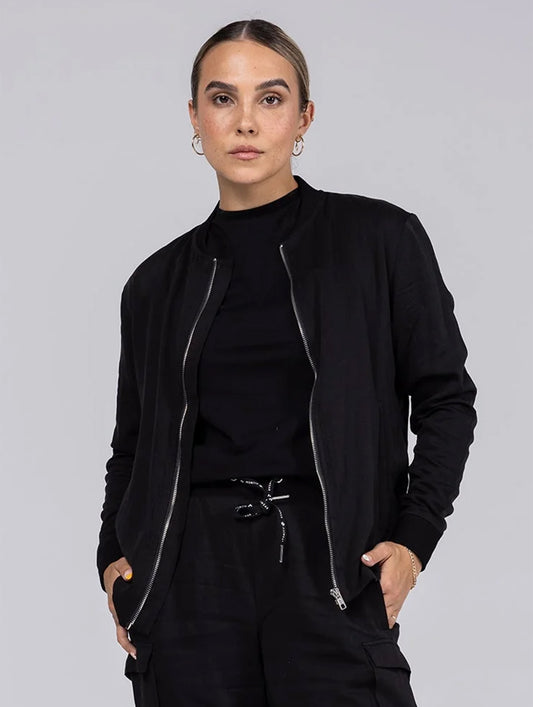 Allwear Organic Hybrid Bomber Jacket - Allwear