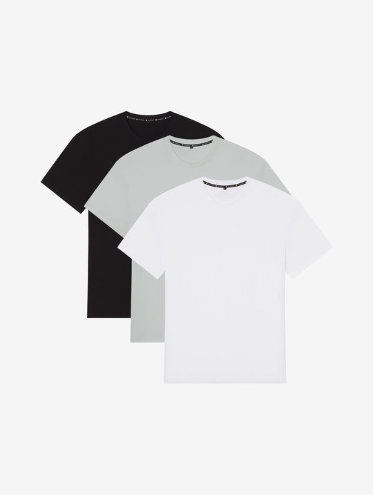 Allwear Tencel™ Crew Neck Short Sleeve Tee 3 Pack Bundle