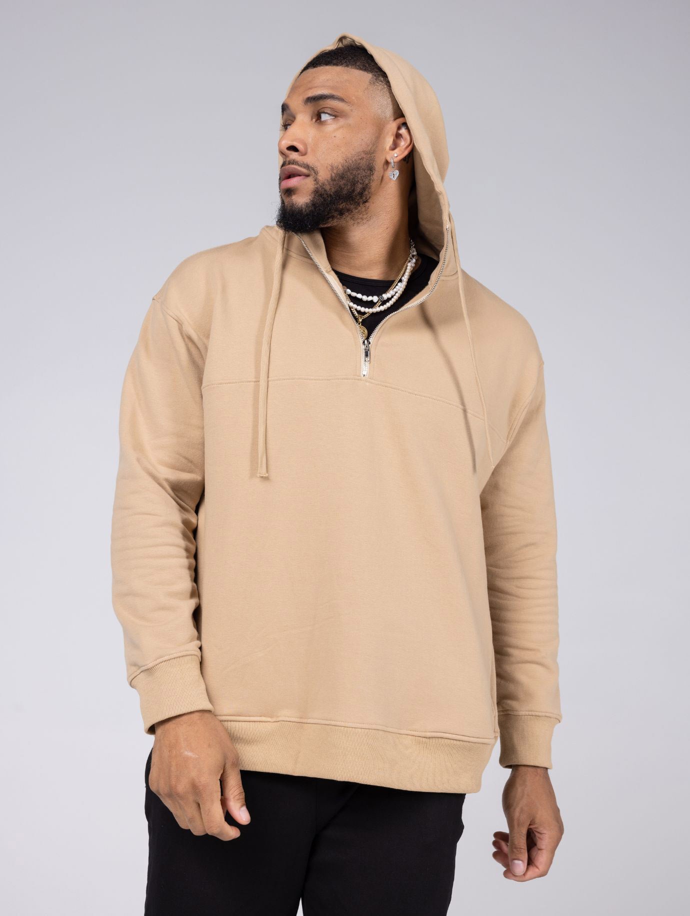 Allwear Organic Half-Zip Hoodie